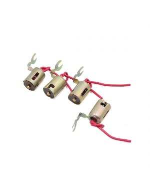 4Pcs 1156 1141 7506 P21W Light Socket Connector Holder Extension Wire Harness