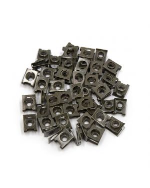 50 Pcs Dark Green Metal Motorcycle M6 U Nuts Fairing Clip Speed Fastener
