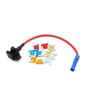 Car Add-A-Circuit 5A 10A 15A 20A 25A Low Profile Mini Blade Style Fuse Holder