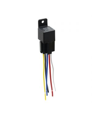 DC 36V 40A SPDT Automotive Car Relay 5 Pin 5 Wires w/ Harness Socket Plug