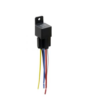 DC 48V 40A SPDT Automotive Car Relay 5 Pin 5 Wires w/ Harness Socket Plug