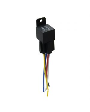 DC 12V 40A SPDT Automotive Car Relay 5 Pin 5 Wires w/ Harness Socket Plug