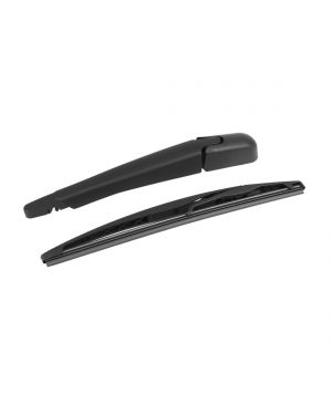 Black 270mm 11" Rear Windshield Wiper Blade Arm Set for 12- 19 Chevrolet Aveo