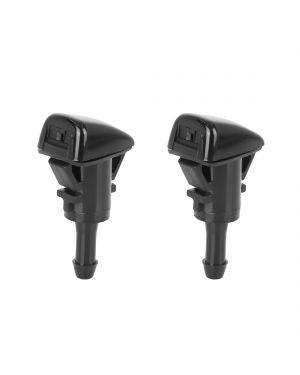 2pcs 47185 Windshield Washer Nozzle Sprayer 1 Hole for 06-12 Mitsubishi Eclipse