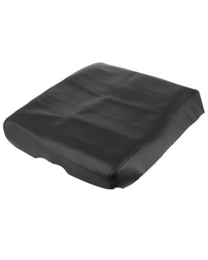 Center Console Cover for Nissan Titan 2004-2014 Armrest Cover Pad Replacement Microfiber Leather Black