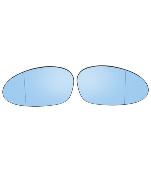 1 Pair Car Side Heated Mirror Glass w/ Backing for BMW E82 E90 E91 E92