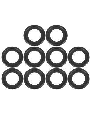 10pcs M14 Black Oil Drain Plug Gaskets Replacement for Ford 323513 5066453 F5TZ6734BA