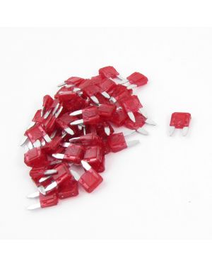 60PCS 10A 10A Automotive Mini Blade Fuses Red for Car