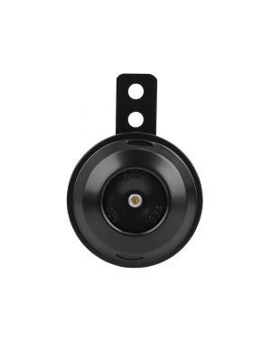 DC 48V 105dB Security Warn Loud Horn Trumpet Black for Car Motorcycle