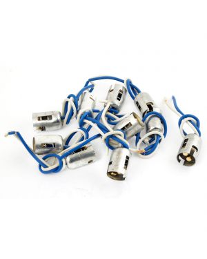 10 Pcs DC 12V 1157 1016 Bulb Socket Brake Turn Signal Light Harness Wire Adapter