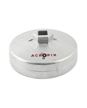 92-93mm Inner Dia Oil Filter Socket Wrench 15 Flutes Hand Tool
