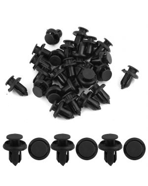10mm Hole Bumper Fender Hood Moulding Side Garnish Grille Retainer Clips Fasteners 30 Pcs