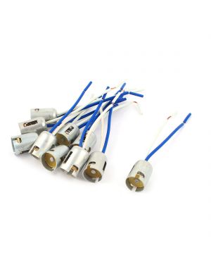 10 Pcs 1156 BA15S S25 Parallel Car Tail Brake Bulb LED Light Extension Socket Connector