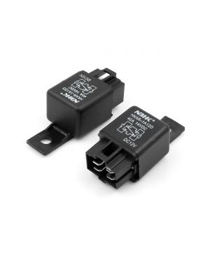 Black Car Automotive Truck Motor DC 12V 40A 4 Pin SPST Relay 2 Pcs