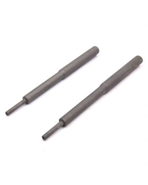 2pcs Dark Gray Universal Valve Guide Remover Grinding Stick Lapping Tool for Car