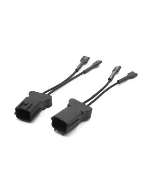 2Pcs Plastic Car Horn Speaker Adapter Wiring Harness Pigtail Socket for Hyundai