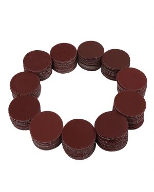 200pcs 2 Inch Hook and Loop Sanding Discs Pads 60 80 120 180 240 Grits Sandpaper
