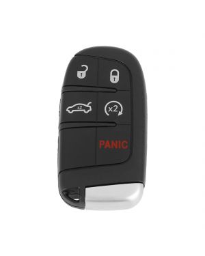 New Car Replacement Key Fob Shell Case Black M3N-40821302 for  Grand Cherokee 2014-2018