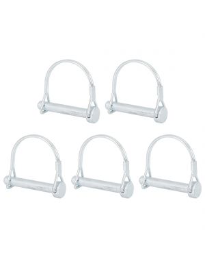 ACROPIX 5pcs 1.97" x 0.31" 50 x 8mm Arch D Shape Trailer Shaft Locking Pin  for Boat