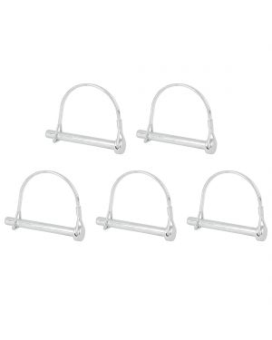 ACROPIX 5pcs 2.76" x 0.31" 70 x 8mm Arch D Shape Trailer Shaft Locking Pin  for Boat