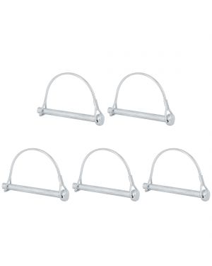 ACROPIX 5pcs 3.35" x 0.31" 85 x 8mm Arch D Shape Trailer Shaft Locking Pin  for Boat