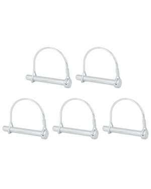 ACROPIX 5pcs 2.76" x 0.35" 70 x 9mm Arch D Shape Trailer Shaft Locking Pin  for Boat