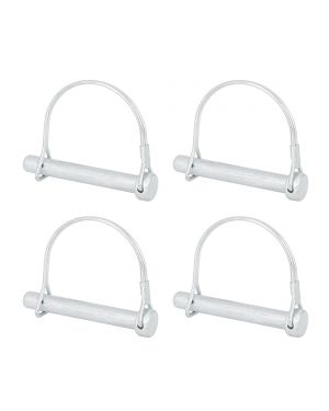 ACROPIX 4pcs 2.76" x 0.39" 70 x 10mm Arch D Shape Trailer Shaft Locking Pin  for Boat